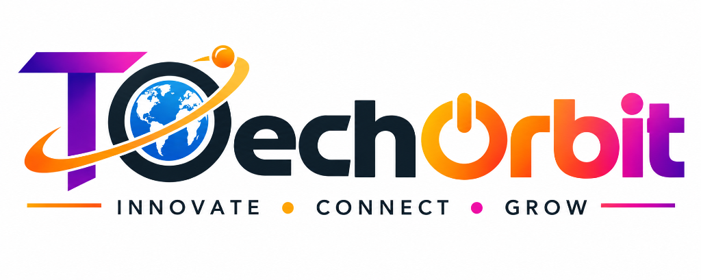 TechOrbit Logo — Innovate • Connect • Grow